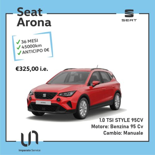 Seat Arona 1.0 TSI STYLE 95CV